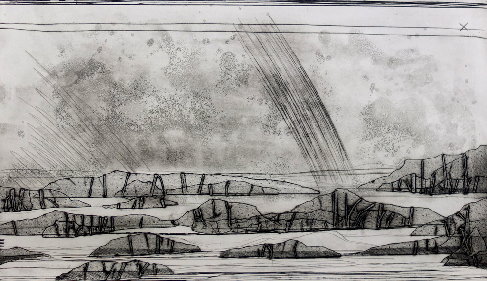 Drypoint & Collograph