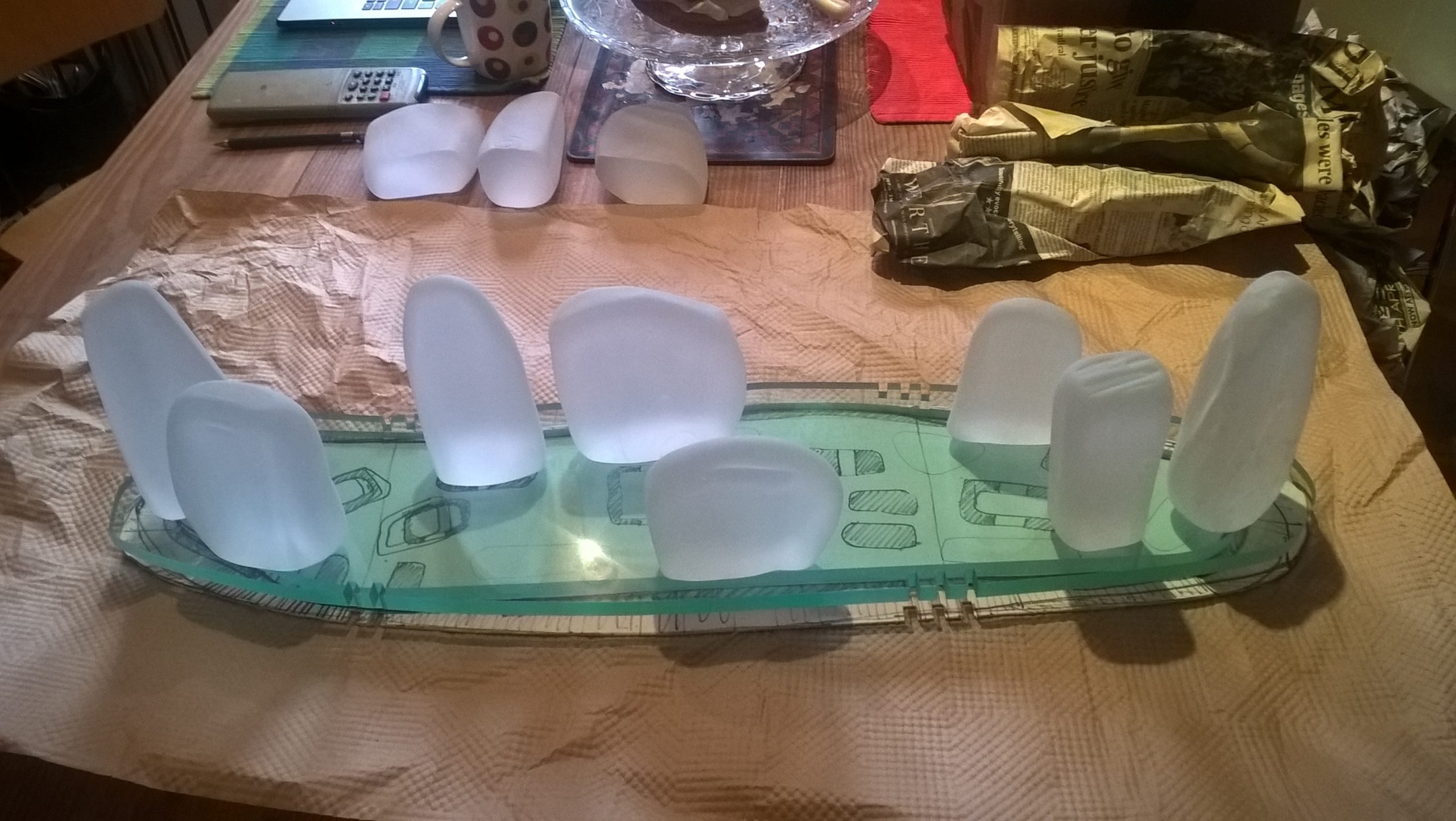 Paul Musgrove Standing Stones Boat Setting