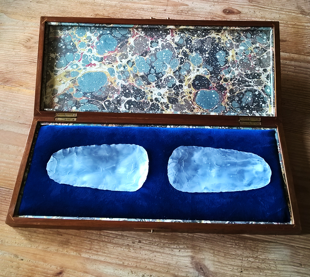 A Matched Pair - The Collectors Axes - Working Stone Making Communities